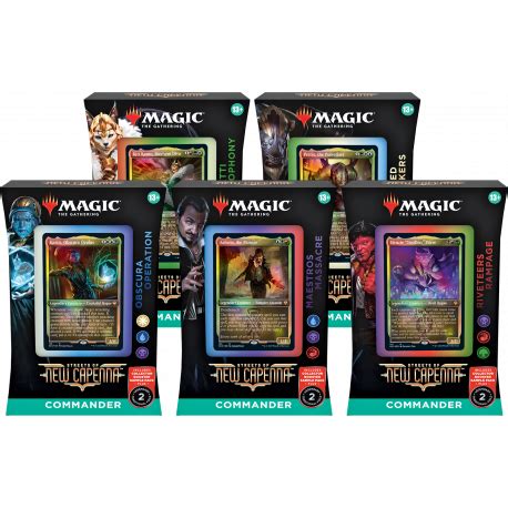 Streets Of New Capenna Commander Decks Set Decks The Mana Shop