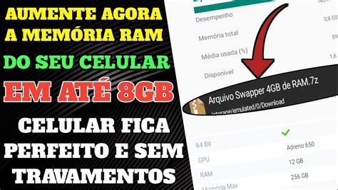 Como AUMENTAR a MEMÓRIA RAM do seu celular sem ROOT aumente em até 8GB