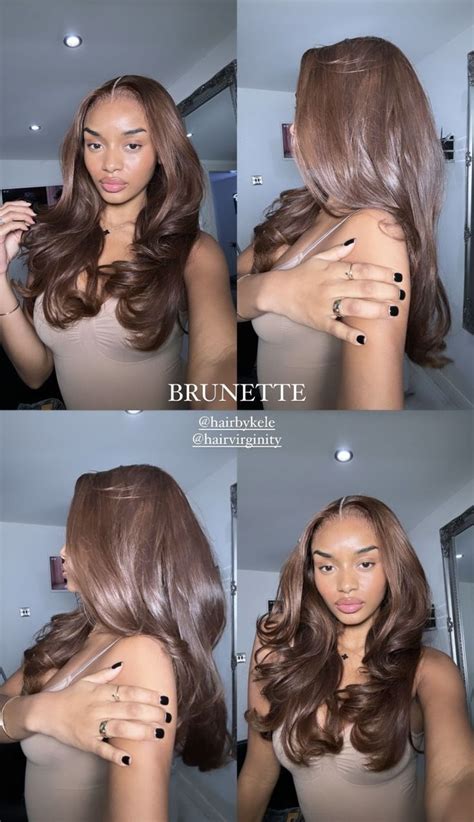 Pin By Niyoma Ga On SCALP In 2024 Honey Brown Hair Aesthetic Hair