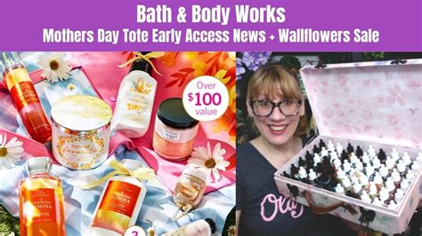 Bath Body Works Mothers Day Tote Early Access News Wallflowers Sale