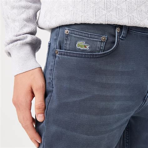 Lacoste Pants Mens Denim Slim Fit Hh2280 Lacoste