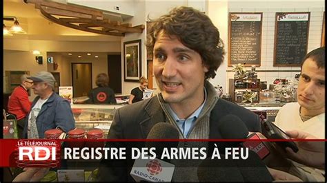 Justin Trudeau Et Le Registre Des Armes à Feu Info Radio Canada