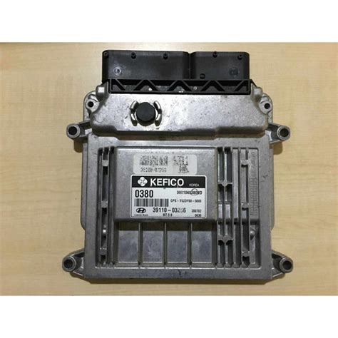 ENGINE ECU KEFICO M7 9 8 9001040380KD HYUNDAI 39110 03256