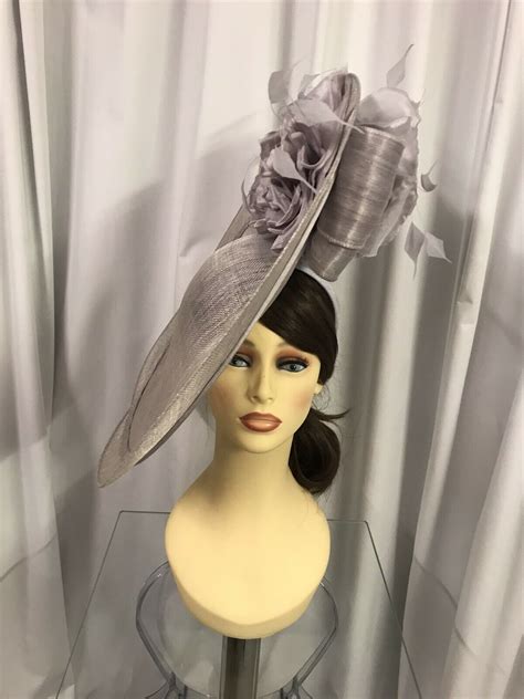 Snoxell And Gwyther Fascinator Silver Tina Townsend