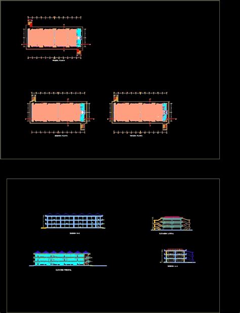 Block Of Classrooms DWG Section for AutoCAD • Designs CAD