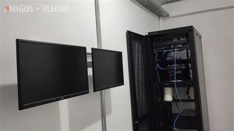 Finalizando Rack De Dados Empresa Servidor Dell E Nobreak Senoidal