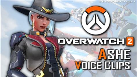 All Ashe Voice Clips • Overwatch 2 • All Voice Lines And Interactions