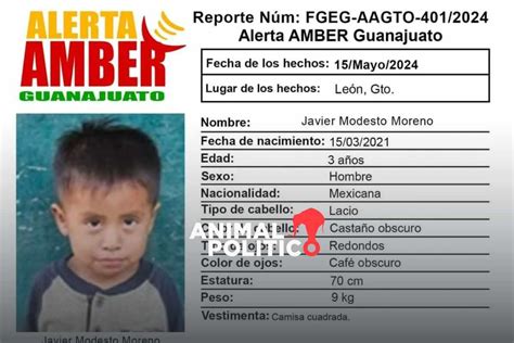 Javier Niño De Tres Años De Guerrero Desaparece En Guanajuato Sus