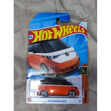 Hot Wheels Case L Volkswagen Id Buzz Orange Shopee Malaysia