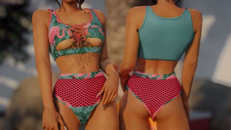 Two Piece Bikini For Mp Female V Gta Mod