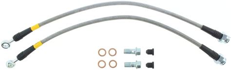 Stoptech Silverado 1500 Stainless Steel Braided Brake Line Kit Rear