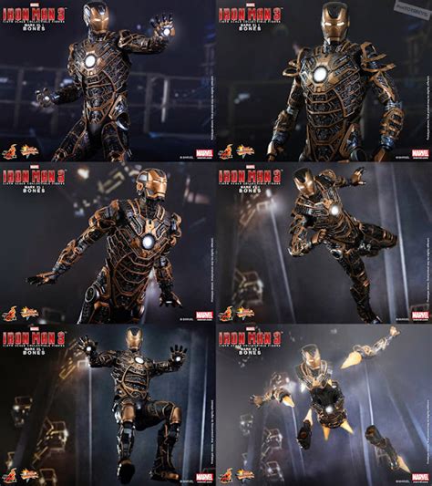 Iron Man 3 Bones Mark XLI 1 6 Scale Collectible Figure From Hot Toys