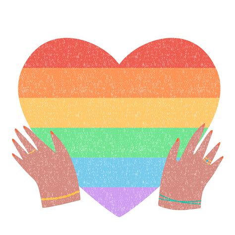 Female Hands Holding Rainbow Heart Gay Pride LGBT Concept 11896021 Vector Art At Vecteezy