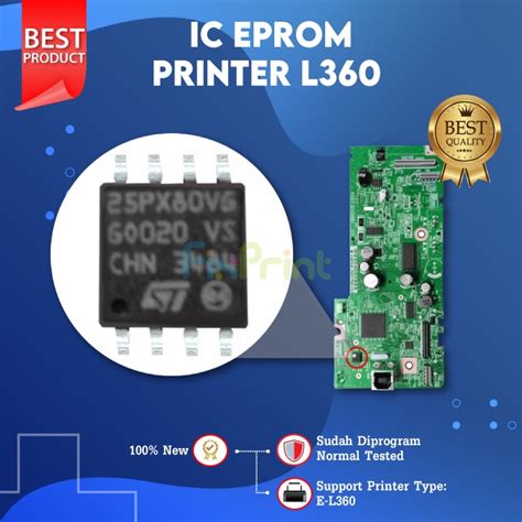 Jual IC Eprom L360 IC Counter L360 IC Eeprom Reset L360 Resetter