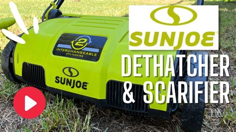 Lawn Dethatching 101 Sun Joe Dethatcher Scarifier Fall Lawn Care