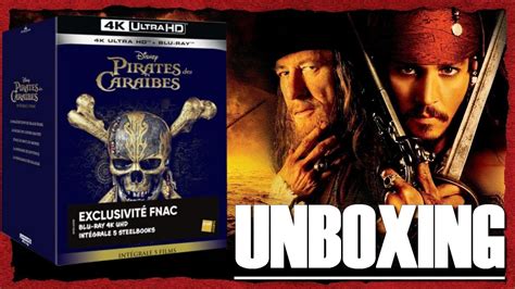 Pirates Des Caraibes Coffret K Steelbook Unboxing Youtube