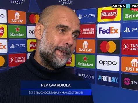 Pep Gvardiola Za Tv Arena Sport Momcima Sam Rekao Da Ih Volim Youtube