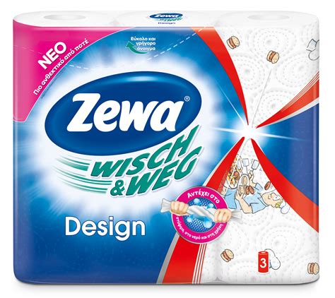 Χαρτί Κουζίνας 2φυλλο Zewa (3 τεμ*110g) | e-Fresh.gr
