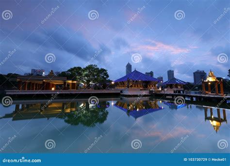 Seema Malaka Temple of Colombo in Sri Lanka Editorial Stock Image - Image of shot, buddhist ...