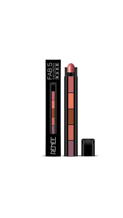 RENEE Fab Nude In Lipstick Gm Long Lasting Matte Finish Five Shades