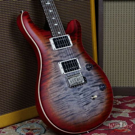 Paul Reed Smith PRS CE 24 Black Neck Satin Cherry Burst Wild West Guitars