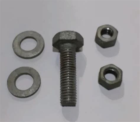 Hot Deep Gi Nut Bolt Set At Rs Kg Galvanized Bolts In Kolkata ID