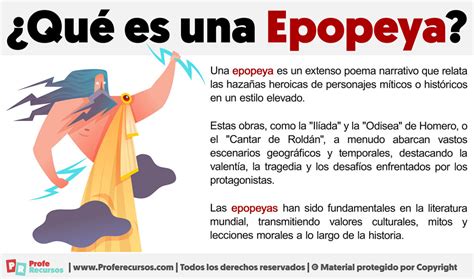 Significado De Epopeia - Qué es una Epopeya | Definición de Epopeya