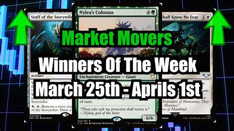 MTG Weeks Biggest Movers March 25th April 1st Precon Cards Have