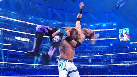 Facing Edge Was A Dream Come True For Aj Styles Wwe Wrestlemania