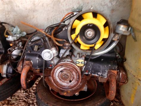 Motor De Fusca Completo Kombi Brasilia R Em