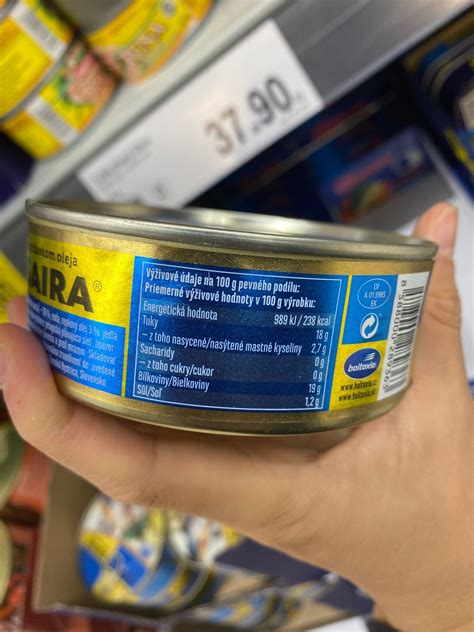 Podrobné informace o potravině Sardinela ve vlastní šťávě