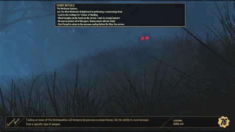 Fallout Mothman Equinox Event Season Gameplay Fps December
