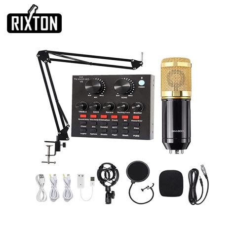 Jual Rixton Bm Origina Paket Komplit Mic Condenser Bm Stand