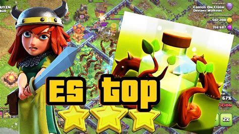 As Funciona El Nuevo Hechizo De Vegetaci N Clash Of Clans Youtube