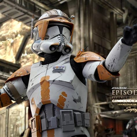 Hot Toys Commander Cody 1 6th Scale Figure Finale Bilder Starwarscollector De