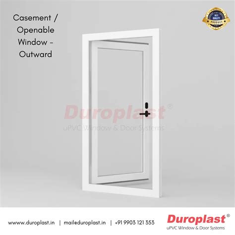 Casement Openable UPVC Window Outward At Rs 500 Sq Ft