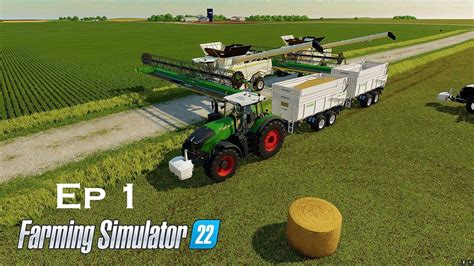 Farming Simulator 22 Fs22 Timelapse Ep 1 Big Flats Texas Fs22 Mods