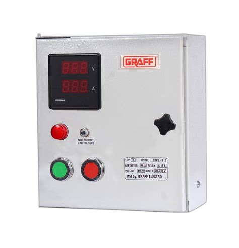 220 240 V Single Phase Submersible Pump Control Panel Digital At Rs