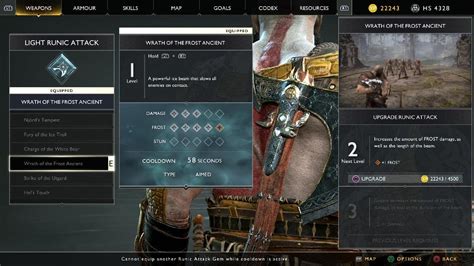 God Of War Wrath Of The Frost Ancient Damage Bug On Ps5 When In 60 Fps