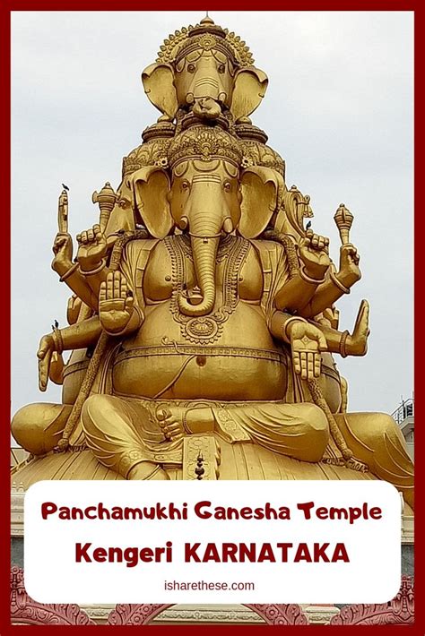 Panchamukhi Ganesha Temple Famous Landmark In Kengeri I Share