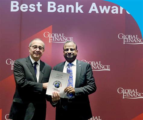 Globalfinance Honoured Us With The Best Bank India Award At The