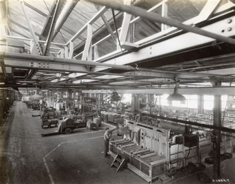 Factory Floor At Fort Wayne Works Photograph Wisconsin Historical