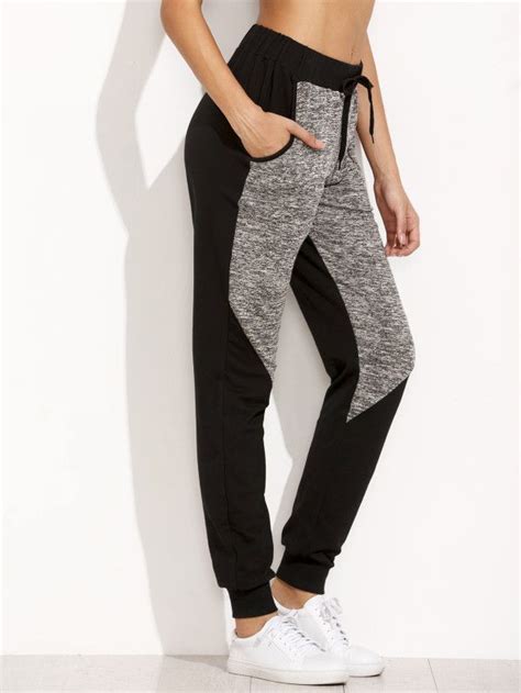 Контрастные модные брюки на кулиске | Pantalon femme, Mode, Vêtements ...