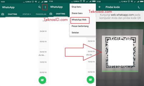 Cara Buka Atau Menggunakan WhatsApp Di Komputer TeknosID