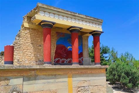 2024 Von Chania Ganztägige Private Tour Knossos Palast Museum Und