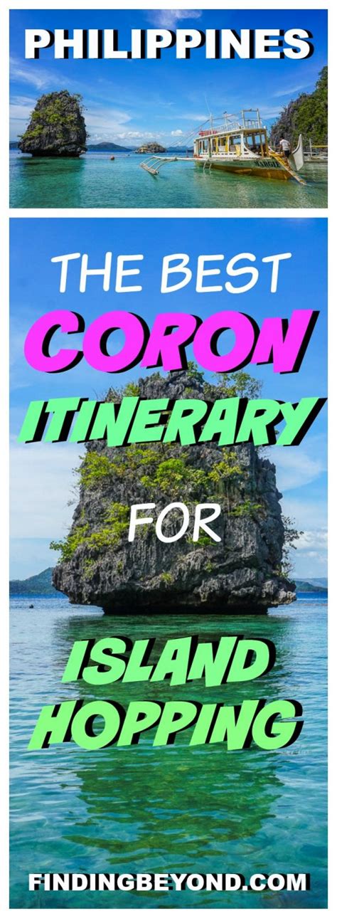 The Best Coron Itinerary for Coron Island Hopping | Finding Beyond