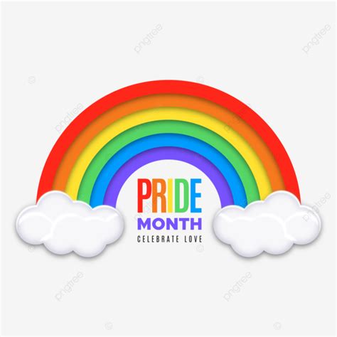 Pride Month Rainbow Lgbt Celebrate Love Vector Pride Month Pride Rainbow Png And Vector With