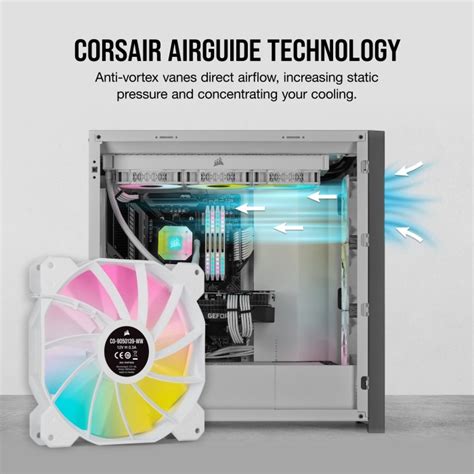 Corsair SP Series ICUE SP140 RGB Elite White Ab 24 99 2023