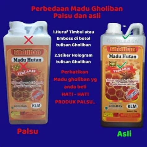 Jual Madu Hutan Kalimantan Gholiban 1kg Indonesia Shopee Indonesia