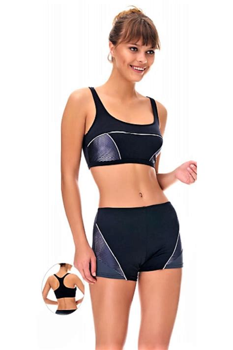 Sunsurf Şortlu Yüzücü Bikini Takımı Siyah Fiyatı Yorumları